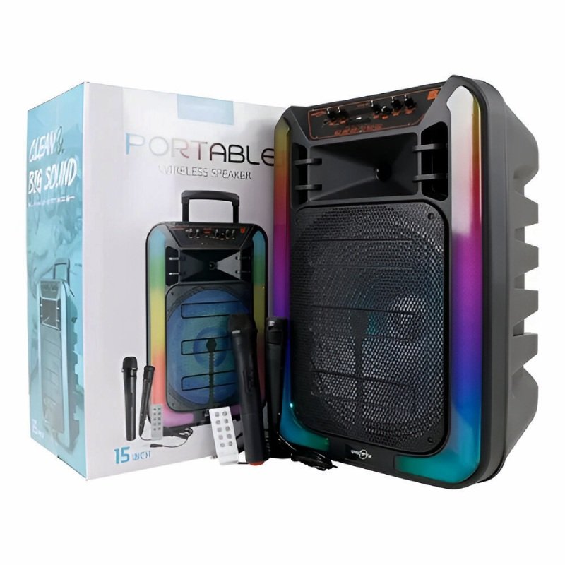 GTS Wireless Portable Outdoor DJ Party BT Speaker - GTS-1937