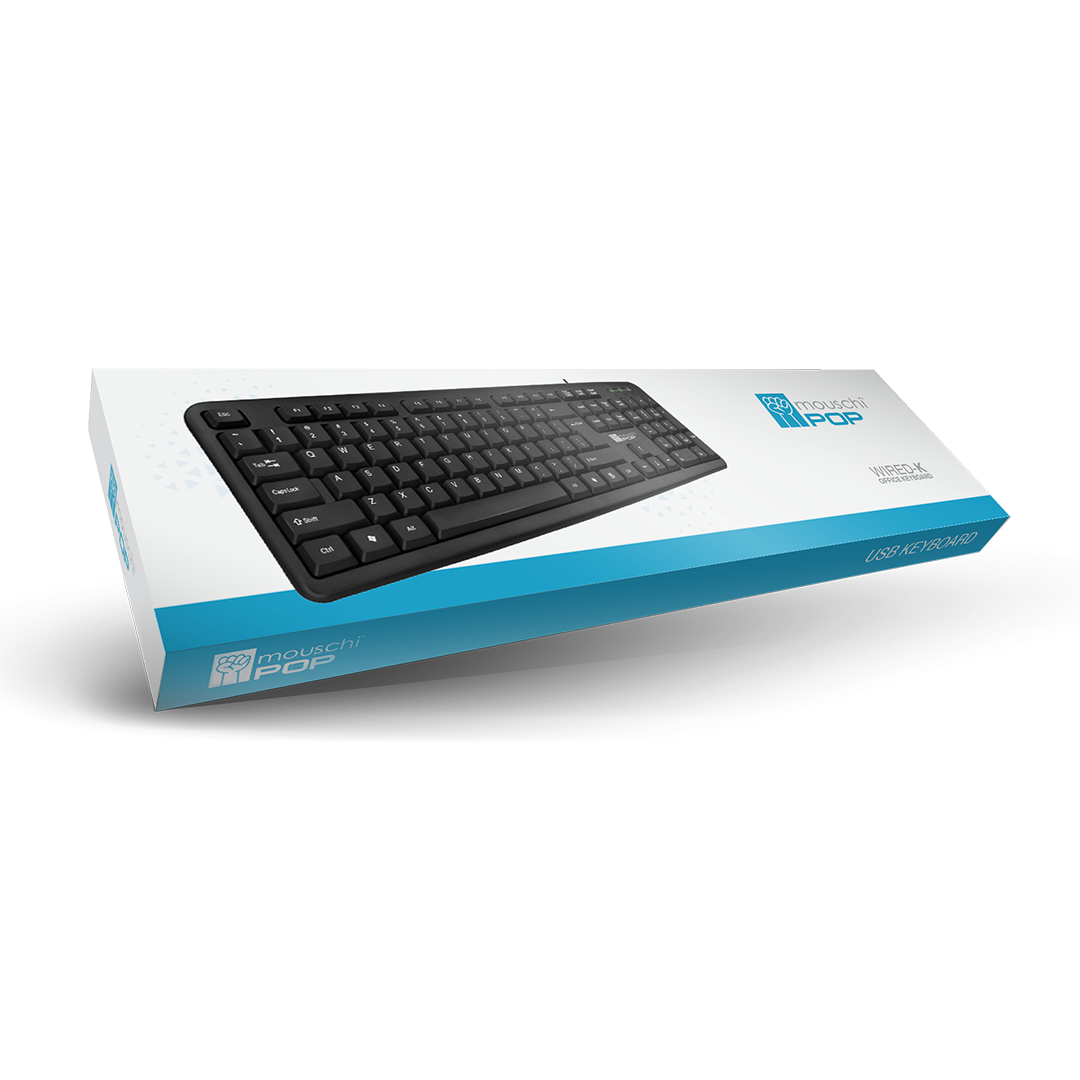 mouschi Pop Keyboard Wired