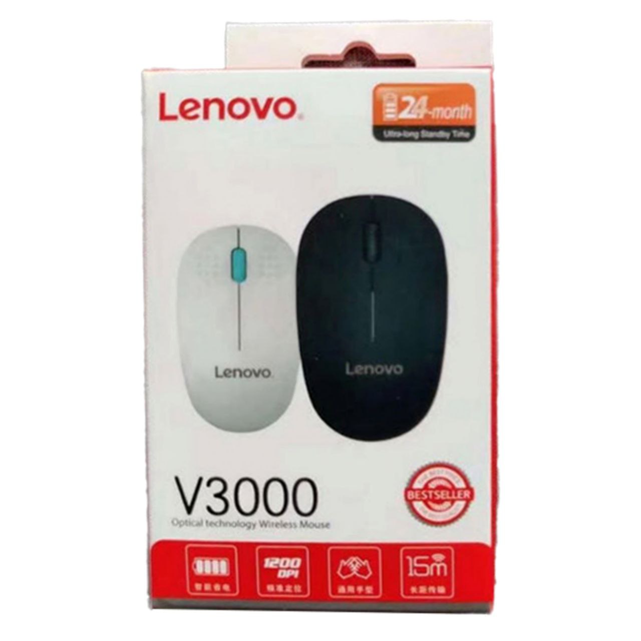 Wireless Mouse Lenonvo V3000